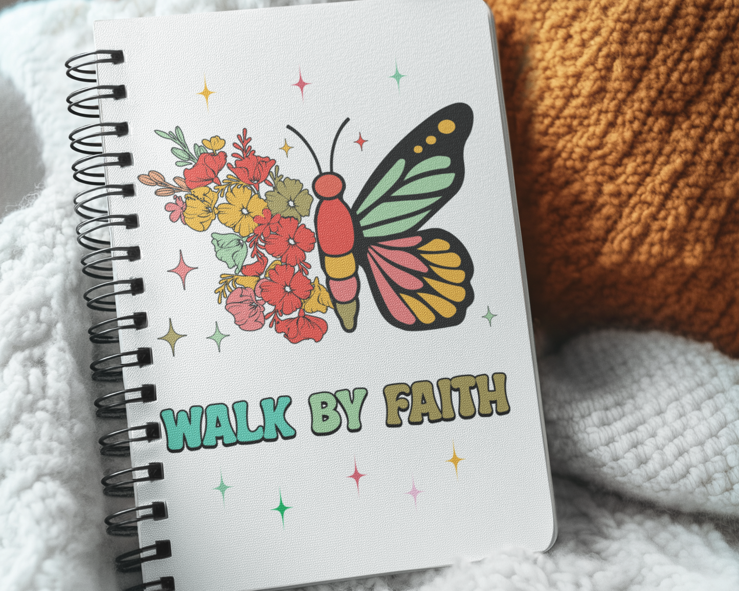 Walk by Faith Notebook – Inspirational Journal