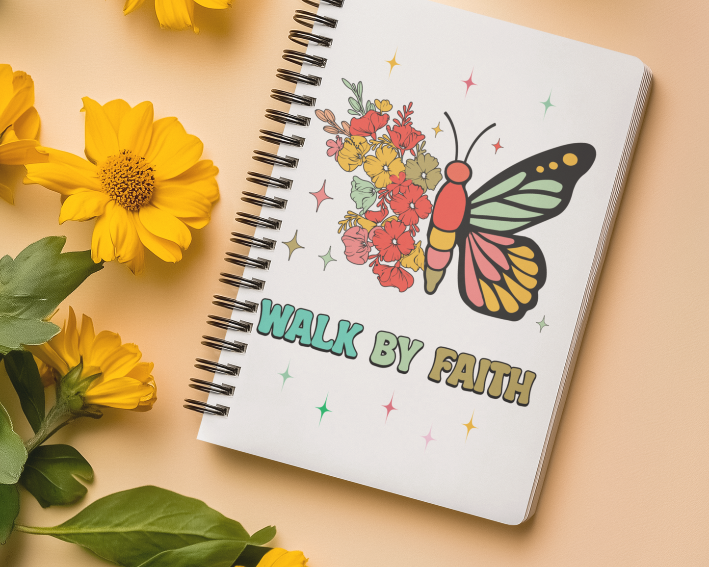 Walk by Faith Notebook – Inspirational Journal