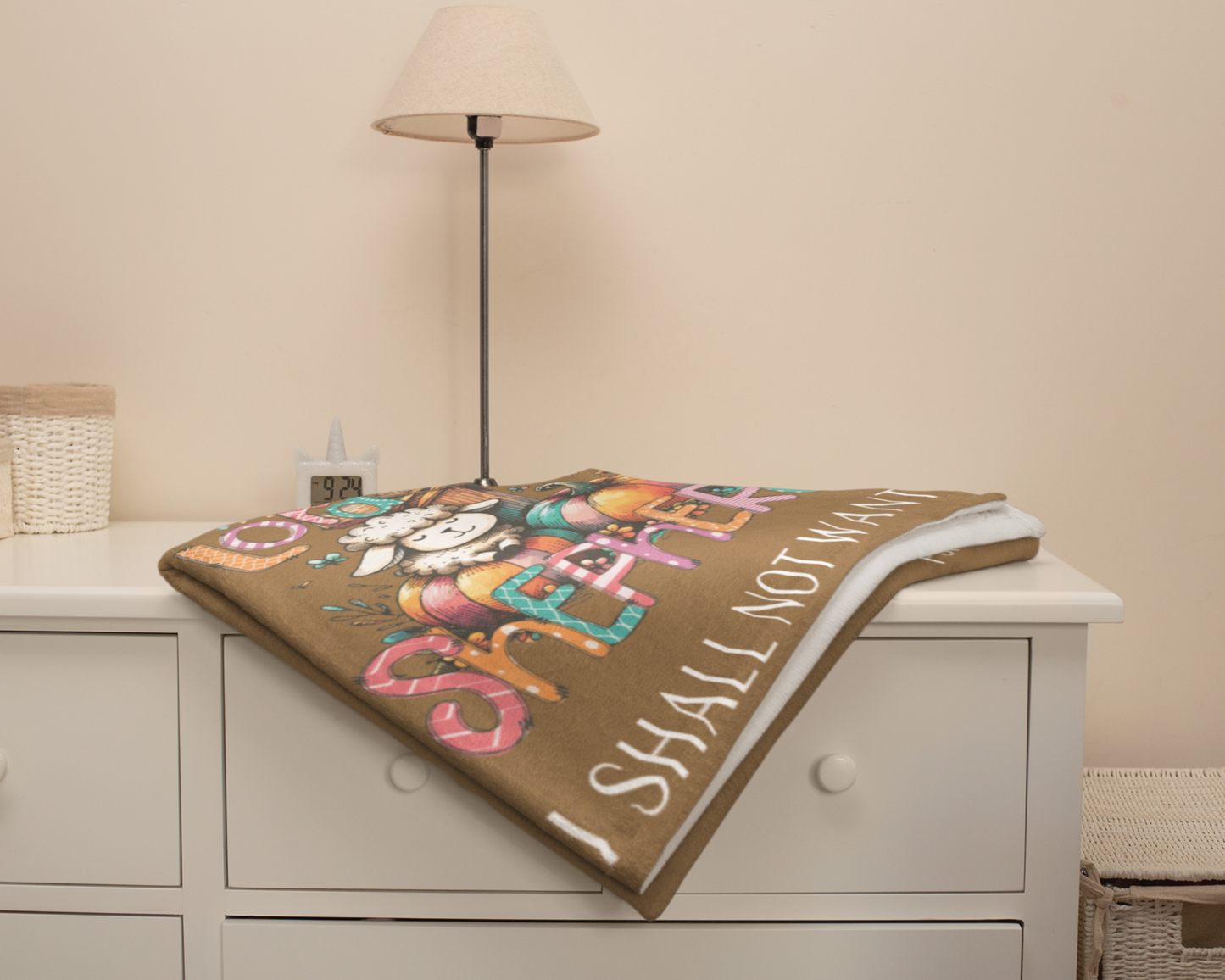 Inspirational Blanket – The Lord Is My Shepherd