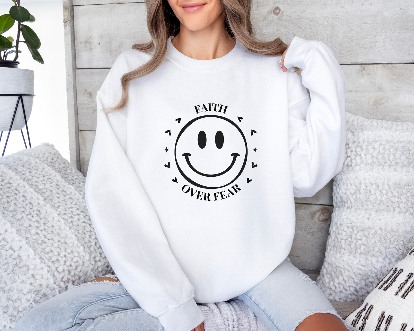Faith Over Fear Sweatshirt