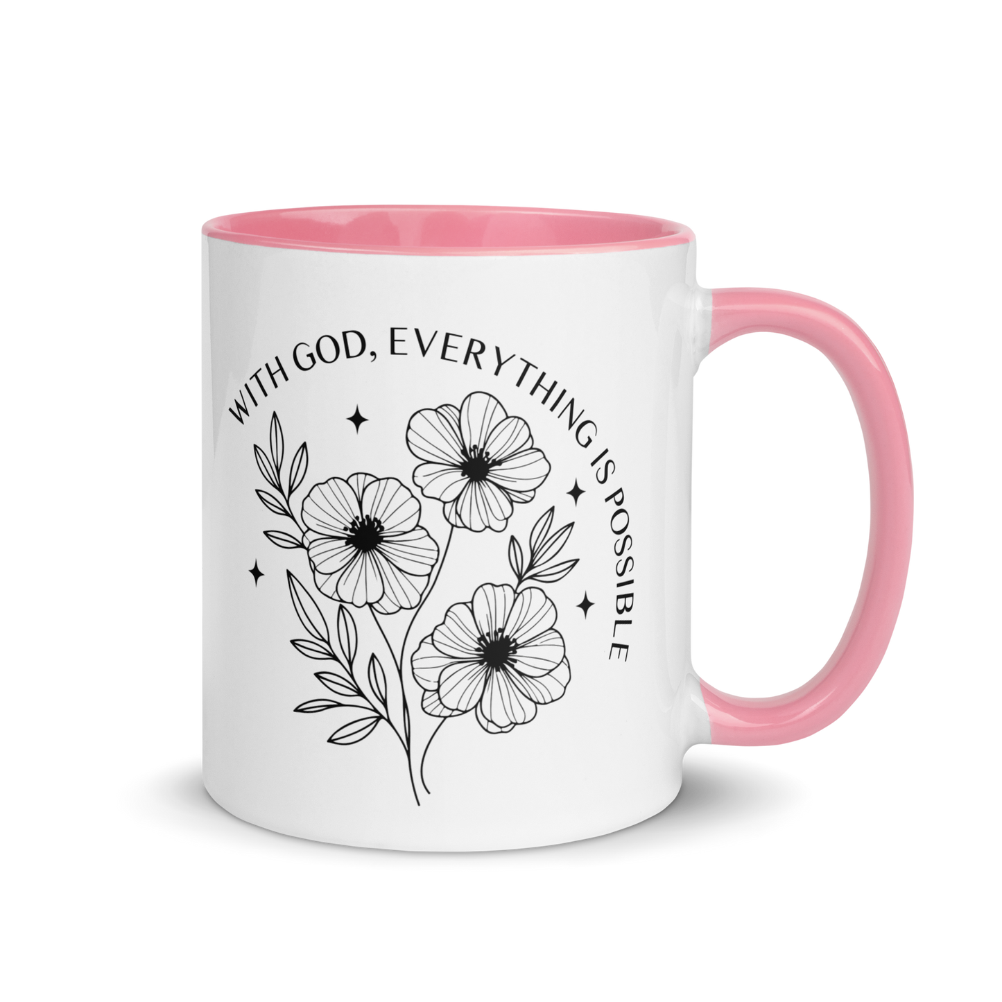 Faith Mug – With God, All Things Are Possible