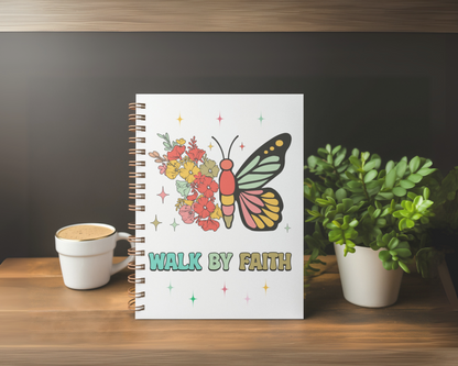 Walk by Faith Notebook – Inspirational Journal