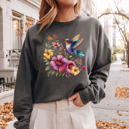 Sudadera "Gratitud de colibrí" – Orgánica unisex S-XXL