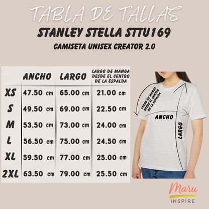 Camiseta “Hecha para Más” – Algodón Orgánico | Maru Inspire