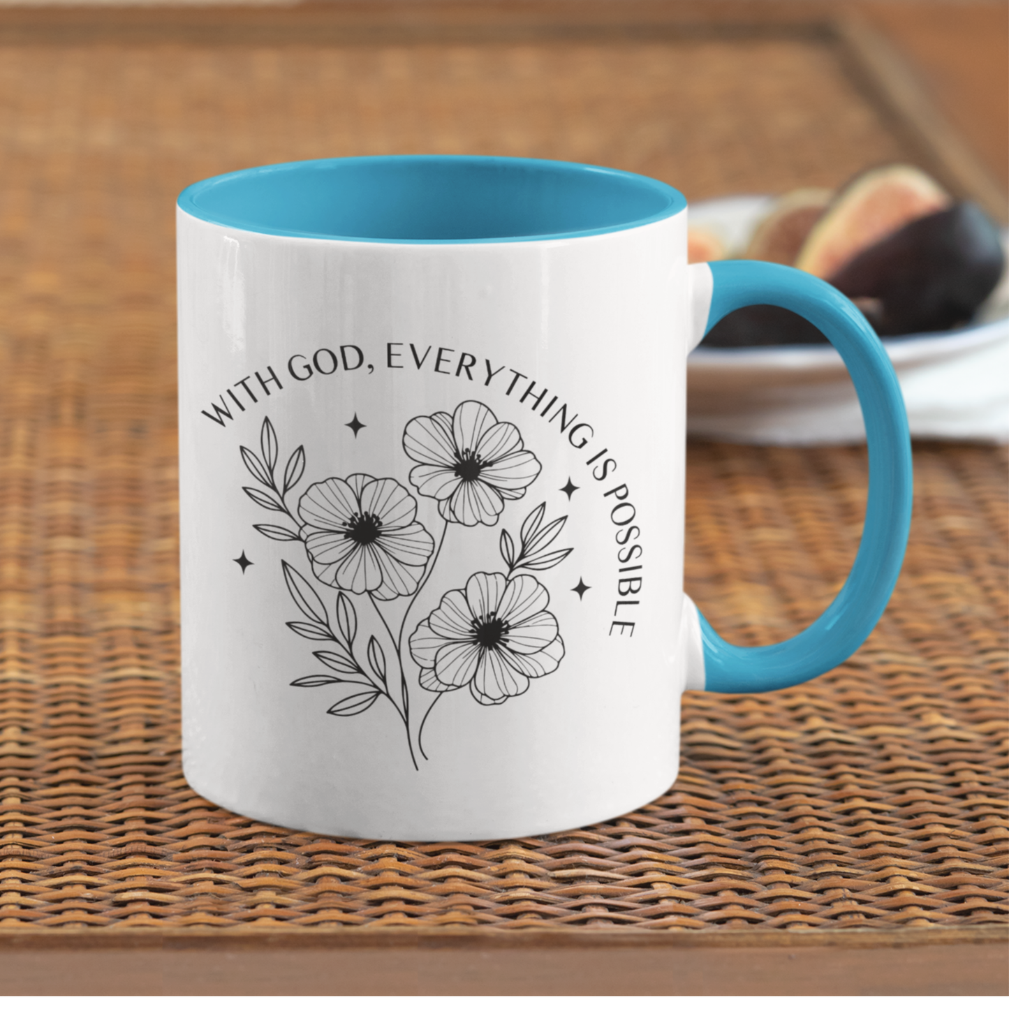 Faith Mug – With God, All Things Are Possible