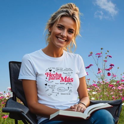 Camiseta “Hecha para Más” – Algodón Orgánico | Maru Inspire
