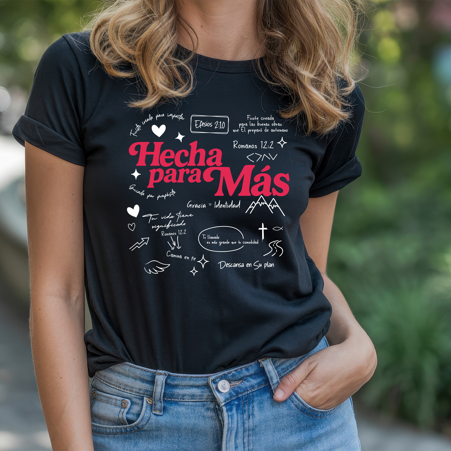 Camiseta “Hecha para Más” – Algodón Orgánico | Maru Inspire