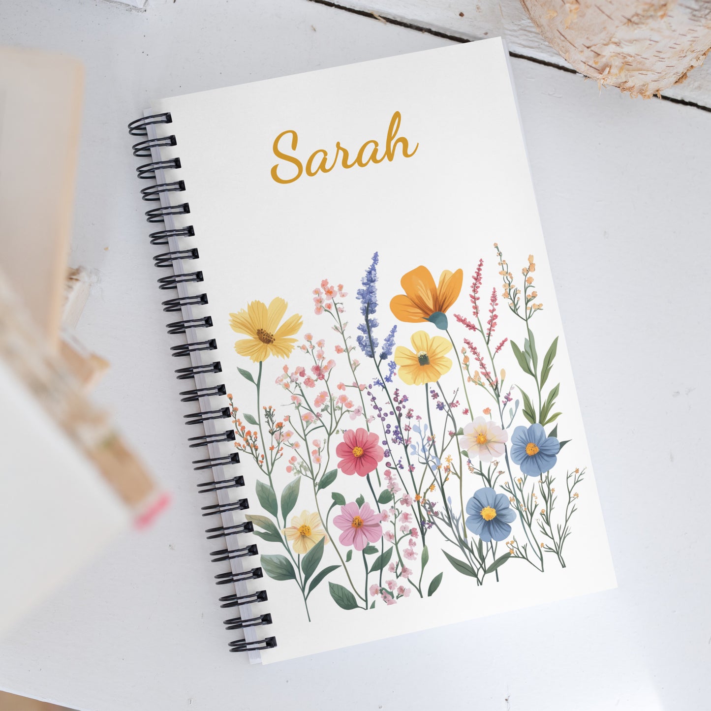 Journal Floral Personalizado – Inspira y Florece