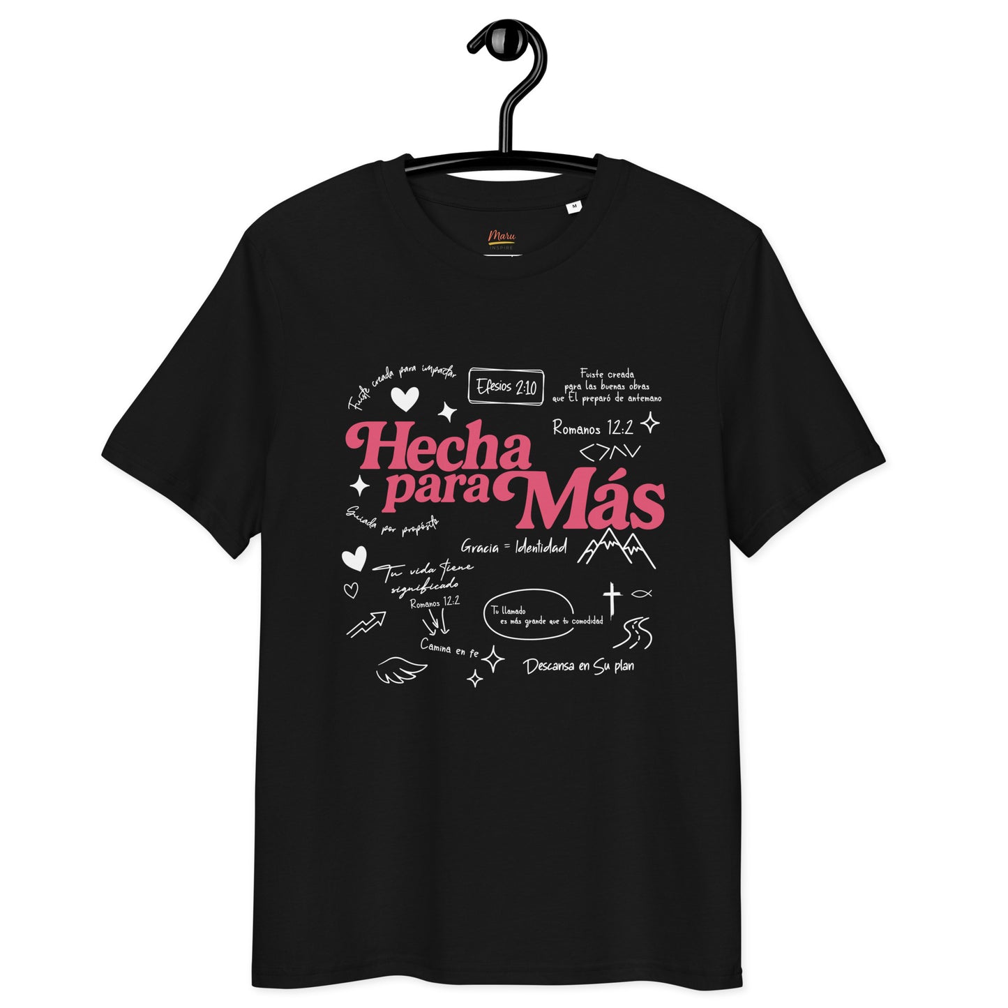 Camiseta “Hecha para Más” – Algodón Orgánico | Maru Inspire