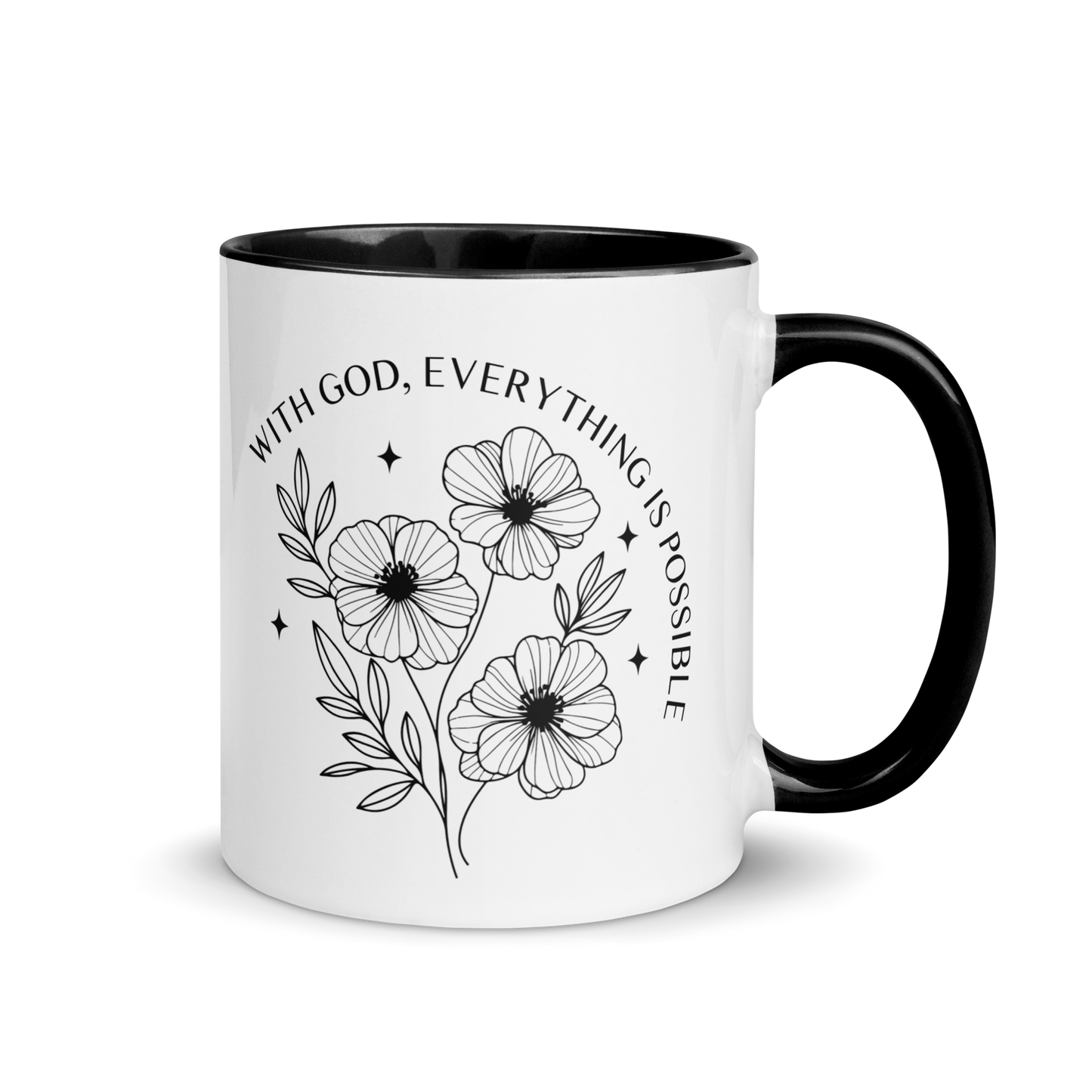 Faith Mug – With God, All Things Are Possible
