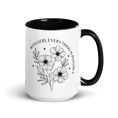 Faith Mug – With God, All Things Are Possible