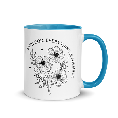 Faith Mug – With God, All Things Are Possible