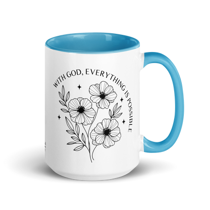 Faith Mug – With God, All Things Are Possible