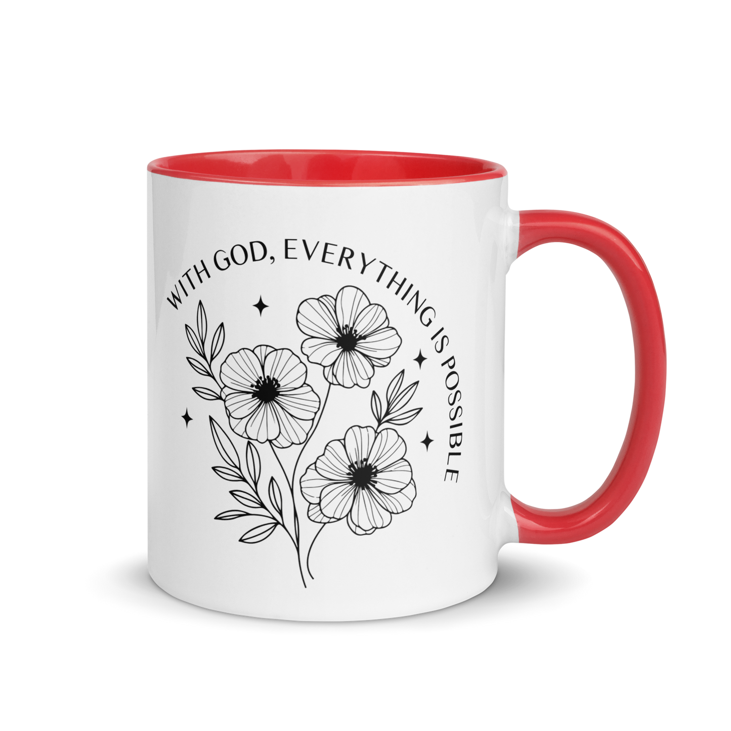 Faith Mug – With God, All Things Are Possible