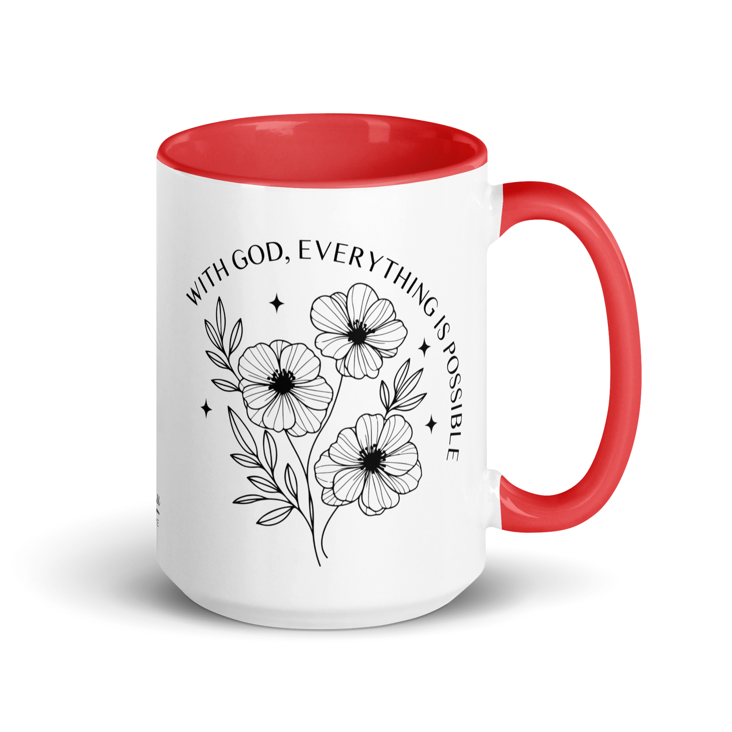 Faith Mug – With God, All Things Are Possible