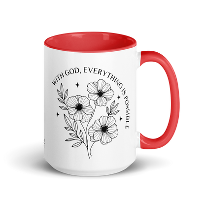 Faith Mug – With God, All Things Are Possible