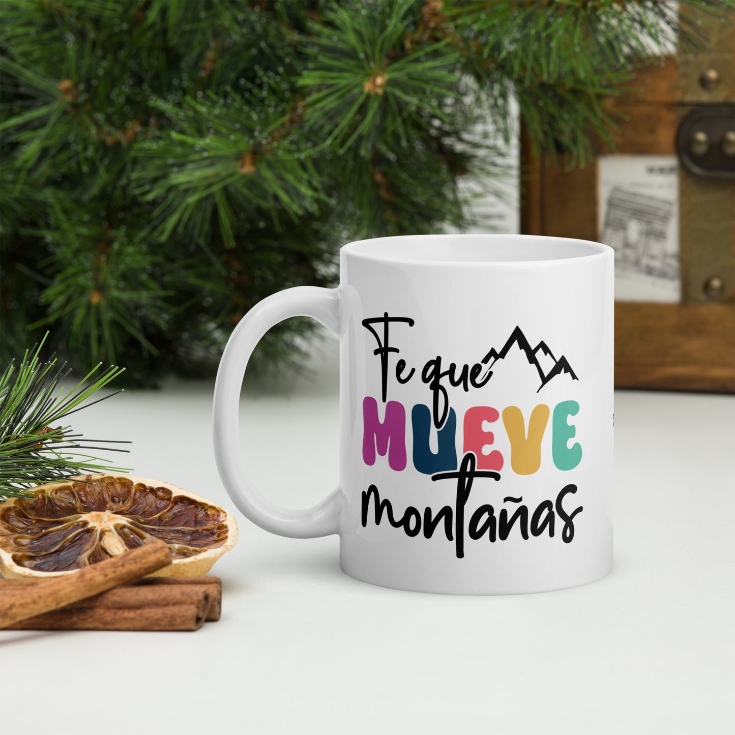 Taza “Fe que Mueve Montañas”