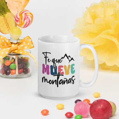 Taza “Fe que Mueve Montañas”